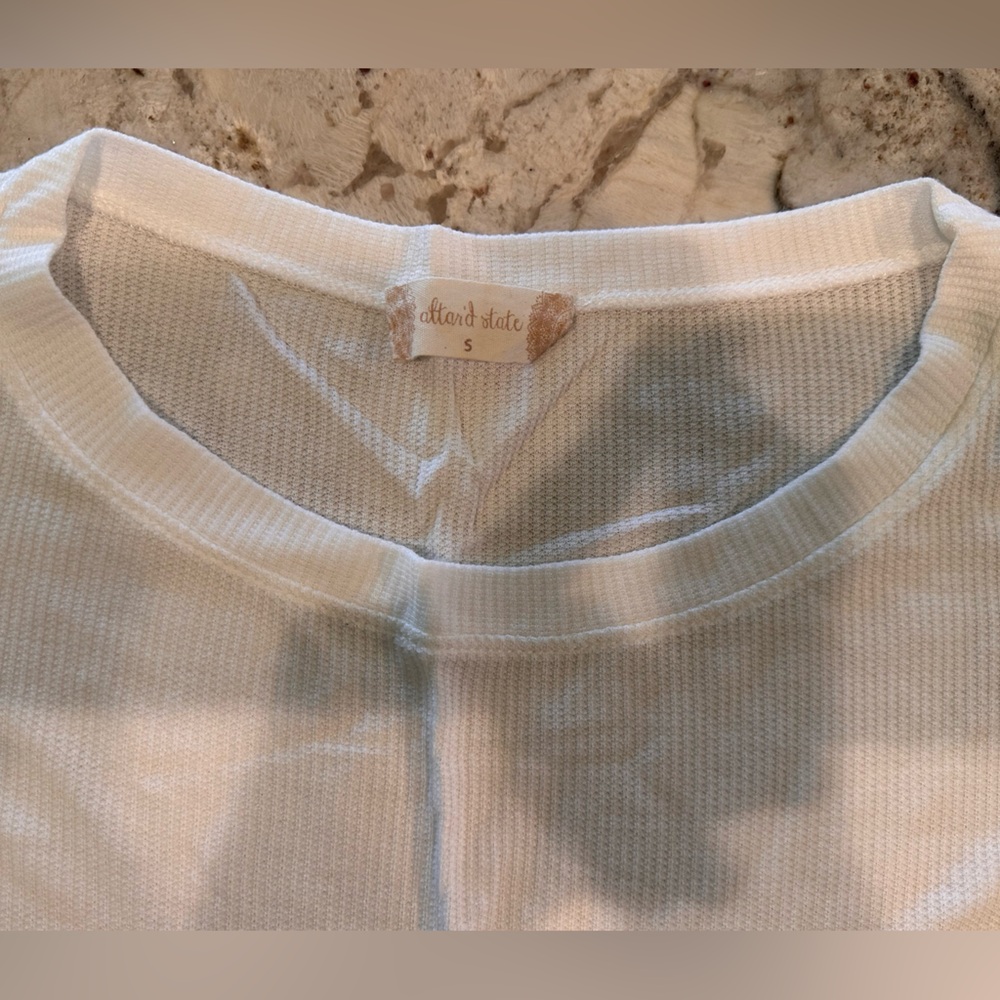 Altar'd State White Ruffle Crop Top - Picture 4 of 4